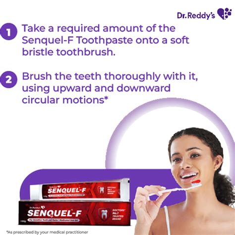Buy SENQUEL F TOOTH PASTE 100GM Online & Get Upto 60% OFF at PharmEasy