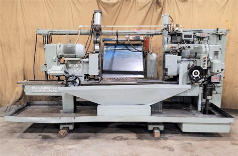 8″ x 75″ Hey No. 3 Double End Facing And Centering Machine | Adams ...