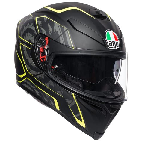 AGV Full Face K-5S Tornado Helmet - BlackFluo Yellow | Ubuy India