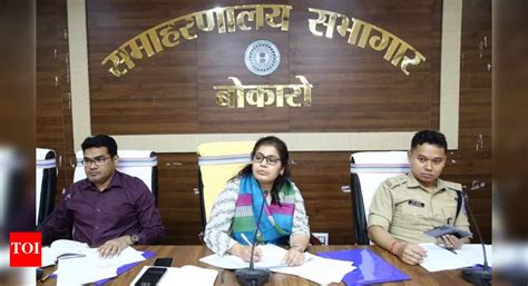 Bokaro admin on alert for law and order | Ranchi News - The Times of India