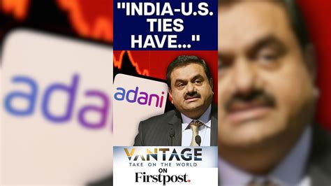 US Reacts to Lawsuit Against Adani | Vantage on Firstpost
