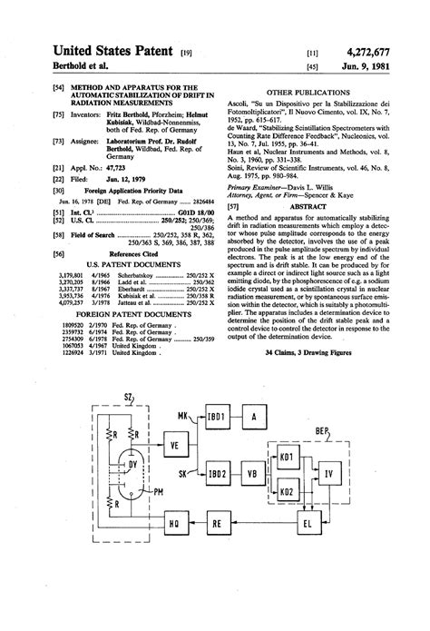 Method and apparatus for the automatic stabilization of drift in ...