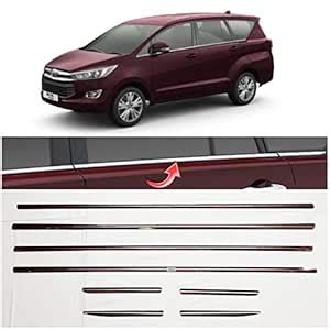 Speed 99~RPM Chrome Stainless Steel Lower Window Garnish Compatible ...