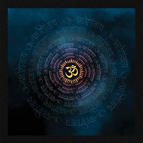 Download Om Namah Shivaya Repetition Wallpaper | Wallpapers.com | Om ...