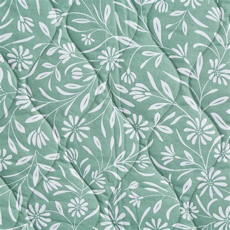 Buy Rhapsody Peapod Cotton Floral Print Double Quilt from Home Centre ...