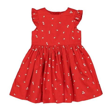 Buy Red Strawberry Dress Online at Best Price | Mothercare India
