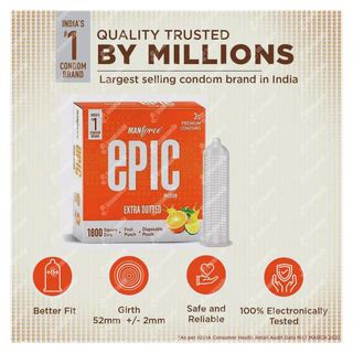 Manforce Epic Extra Dotted Passion Flavour Pack Of 3 - Uses, Side ...