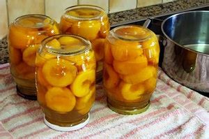 Как быстро консервировать персики