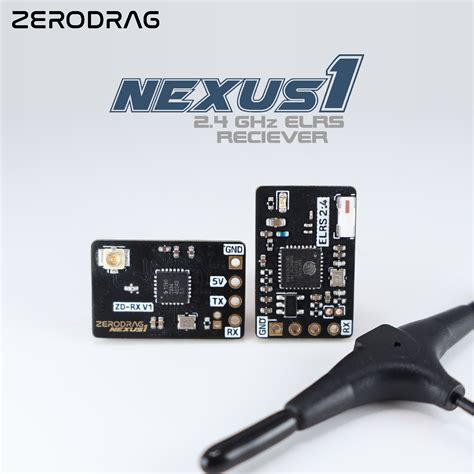 Zerodrag Nexus 1 Express LRS 2.4GHz Receiver – 12-Month Warranty – Mad