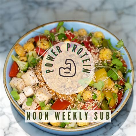 Power Protein | Noon Weekly Subscription – Tatva Greens