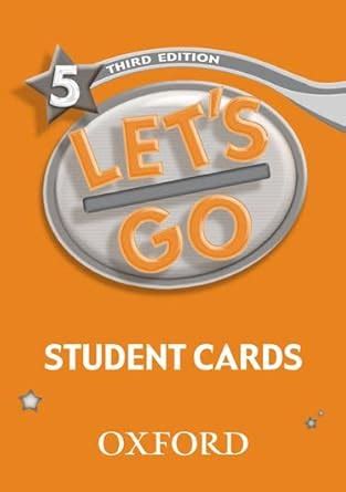 Buy Let's Go: 5: Student Cards Book Online at Low Prices in India | Let ...