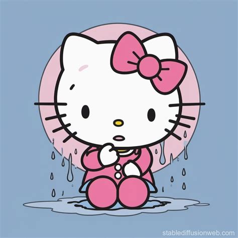 Hello Kitty Sad
