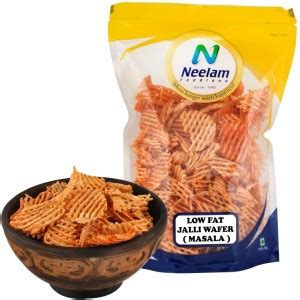 Neelam Foodland Low Fat Masala Jalli Wafer Chips Price in India - Buy ...