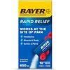 Bayer Rapid Relief Powder Packs with Aspirin & Caffeine Raspberry ...