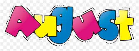 Free Printable Scripture August Clip Art