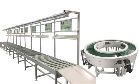 Automatic operation belt conveyor system – ASSEMBLY LINE