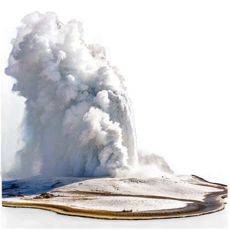 Download Old Faithful Geyser Yellowstone Png Tjh16 | Wallpapers.com