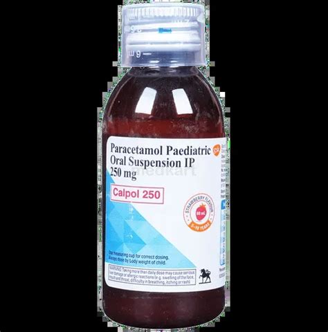 CALPOL 250MG ORAL SUSPENSION 60 ML Price, Uses, Side Effects ...