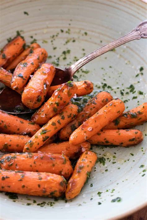 Air Fryer Baby Carrots with Butter & Honey (Carrots Vichy) - always use ...