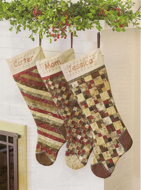 Free Quilted Christmas Stocking Patterns - Pattern Matching Algorithms