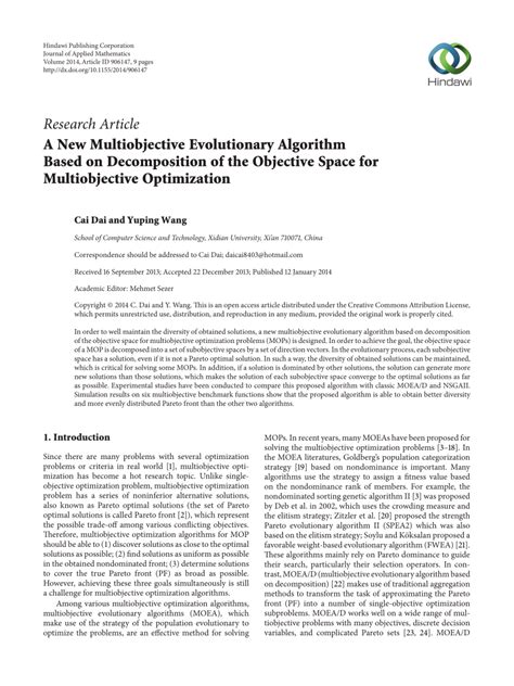 Multi-Objective Optimization Engineering Evolutionary Algorithm Deb 的图像结果