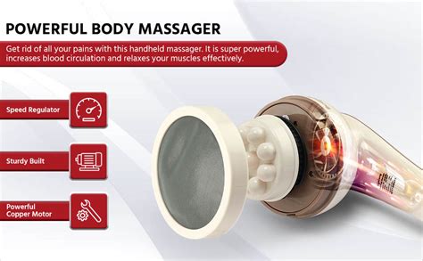 Lifelong Electric Body Massager Machine for Pain Relief - 9 Massage ...