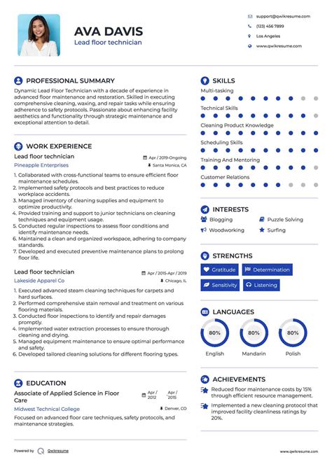 Floor Technician Job Description For Resume | Floor Roma