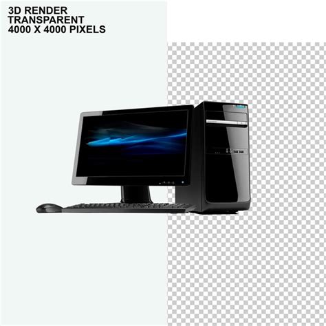 Image result for Black Desktop Computer and Modem