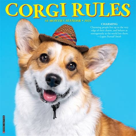 Buy Corgi Rules 2023 Wall Calendar (Other) Online at Lowest Price in ...