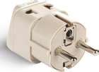 OREI India to European Schuko (Type E/F) Travel Adapter Plug - 2 in 1 ...