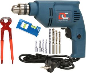 Digital Craft Electric Reversible Drill Machine 10MM,8' Pincer Plier ...