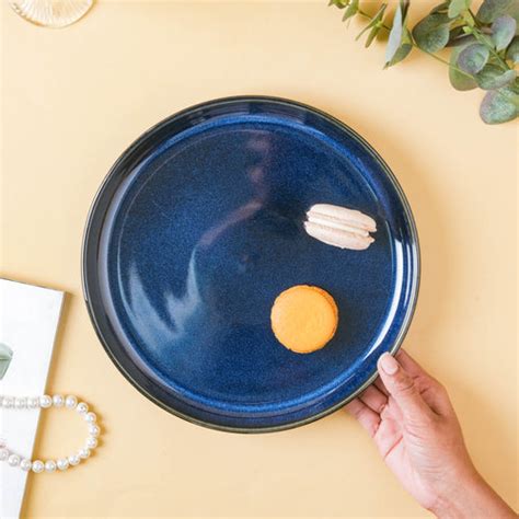 Umai Patterned Ceramic Ramen Bowl Blue And White 900 ml | Nestasia