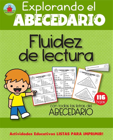 FLUIDEZ LECTORA Con El Abecedario / Spanish Reading Fluency - Etsy ...