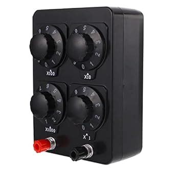 POPETPOP Decade Resistance Box - Adjustable Resistor Substitution Box ...
