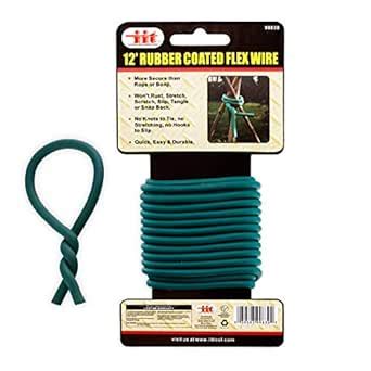 12-Ft Rubber-Coated Flex Plant Wire - Support Plant Vines, Stems ...