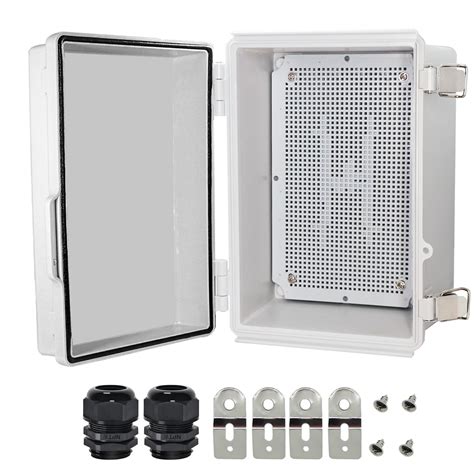 Zulkit Junction Box Ip67 Waterproof Electrical Box Hinged Cover ...