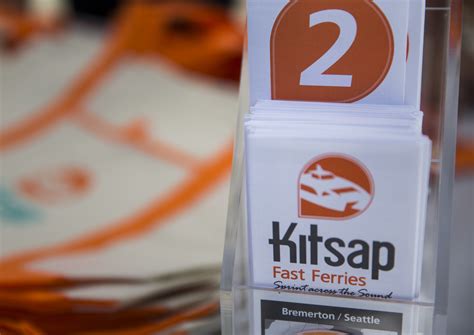 Kitsap Transit's fast ferry marks one year; survey seeks input on ...