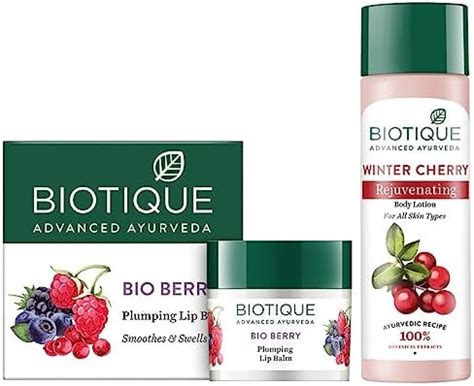 Buy Biotique Bio Berry Plumping Lip Balm Smoothes & Swells Lips, 12G ...