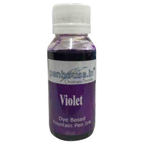 penhouse.in Violet Color Fountain Pen Ink 60ml Model : 70719