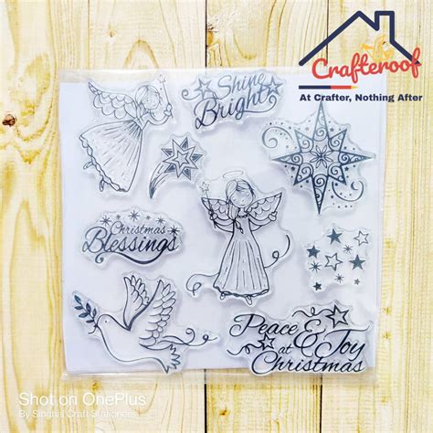 Angel Clear Stamp – Crafteroof