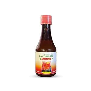 Buy Laxorelief Digestive syrup Natural Herbal Formula & Organic ...