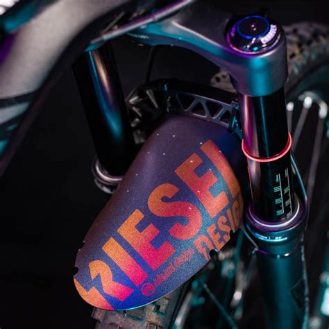 Riesel Mudguard schlamm:PE flipflop violet-green | online kaufen