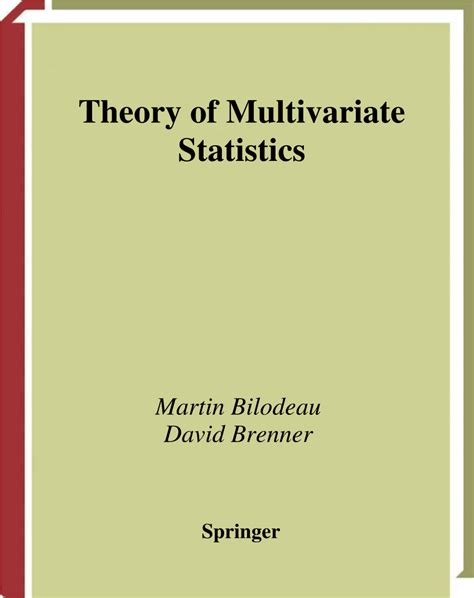 Image result for Multivariate Statistics Course