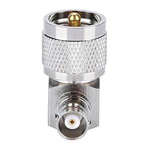 Adapter Connector, Robust Construction UHF Male to BNC Female Portable ...