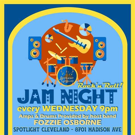 Rock-N-Roll Band JAM night with Fozzie Osborne, 8701 Madison Ave ...