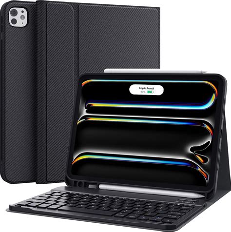 CHESONA for iPad Pro 11 Inch (M4) 2024 Case with Keyboard, Magnetic ...