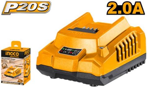 INGCO INGCO FCLI2001 P20S Lithium-ion battery charger FCLI2001 Cordless ...