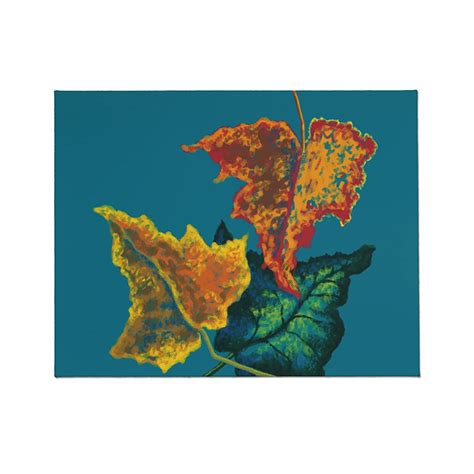 E By Design OGFN335BL38-20 Autumn Colors Flower Print Outdoor Wall Art ...