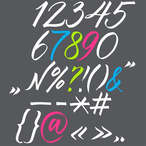 Graffiti zahlen Bilder - Kostenloser Download auf Freepik