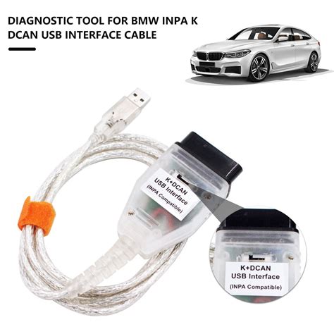 FVKRNYZ kitwin Diagnostic Connector Cable for BMW INPA K+CAN India | Ubuy